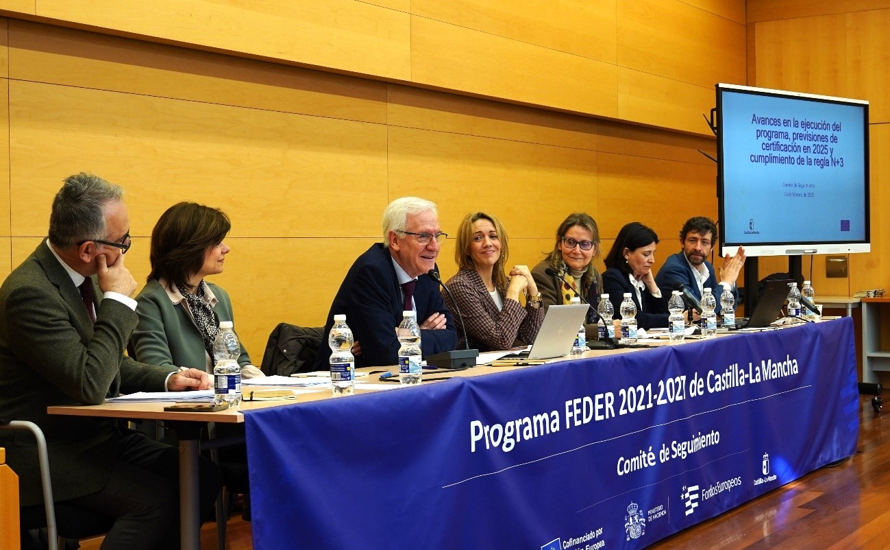 El Gobierno regional actualiza el Programa FEDER 2021-2027 de Castilla-La Mancha en el segundo Comité de Seguimiento