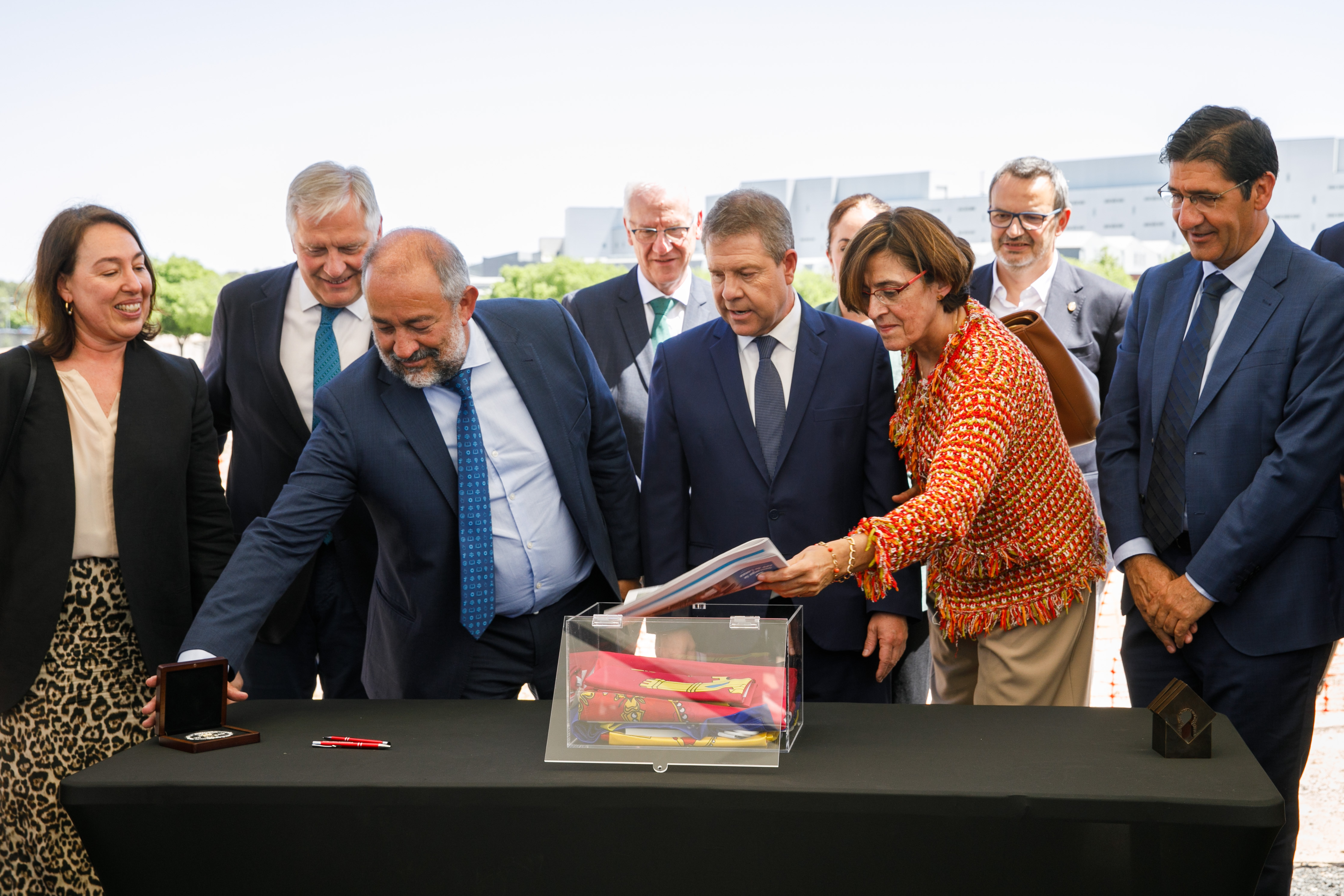 Primera Piedra Campus Biosanitario de Ciudad Real.