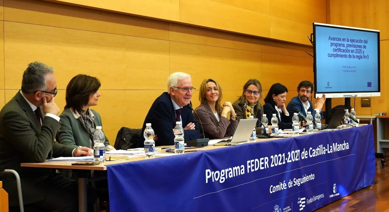 El Gobierno regional actualiza el Programa FEDER 2021-2027 de Castilla-La Mancha en el segundo Comité de Seguimiento