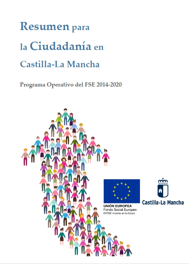 Portada Programa operativo FSE 2014-2020 Resumen para la Ciudadanía en Castilla-La Mancha