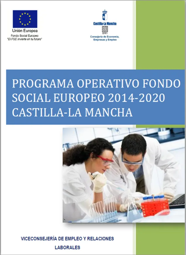 Portada Programa Operativo FSE 2014-2020 Castilla-La Mancha